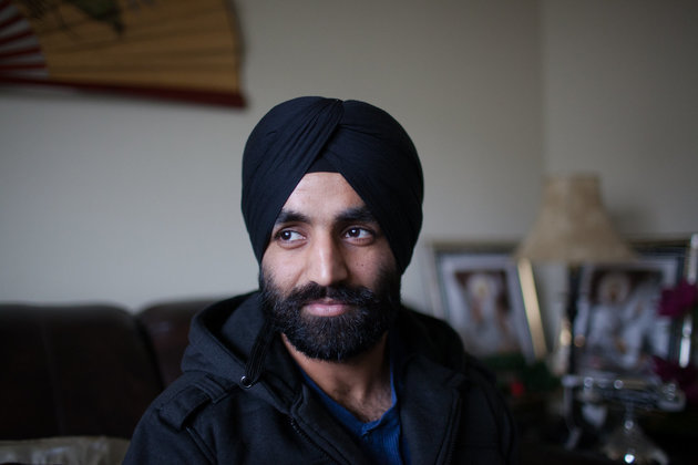 sikh allowed turban & beard