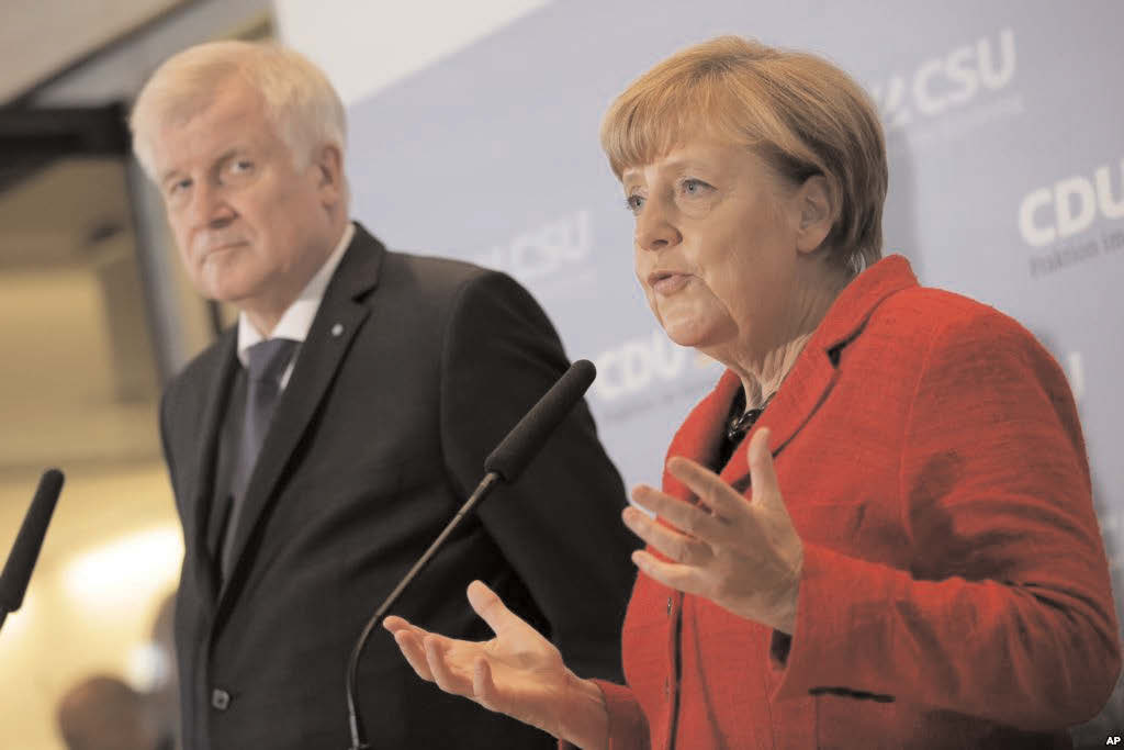 Angry Bavarian politician
