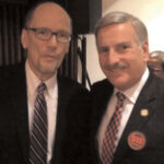 Assemblyman David Weprin (left), U.S. Secretary of Labor Tom Perez