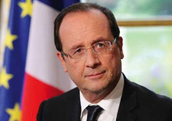 French President Francois Hollande