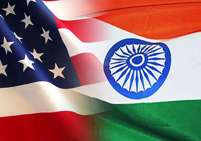 India America Flag merged design