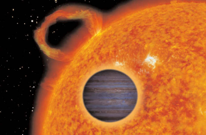 Five ‘hot’ Jupiter-like planets