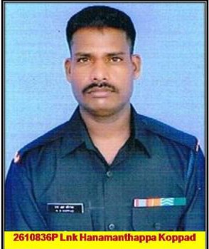 Lance Naik Hanumanthappa Koppad