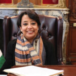 Ambassador Riva Ganguly Das in her office at the Consulate General in New York