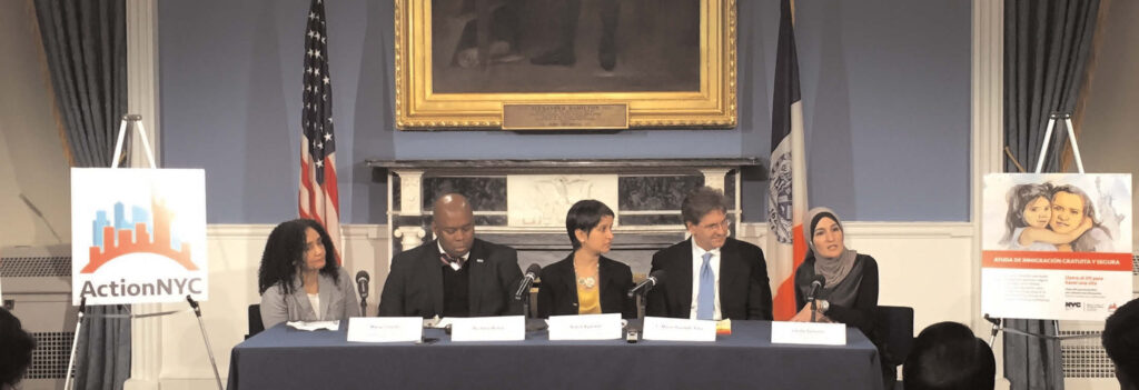 Deputy Mayor Buery and Commissioner Agarwal