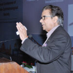 Dr. VK Raju addressed the AIMS
