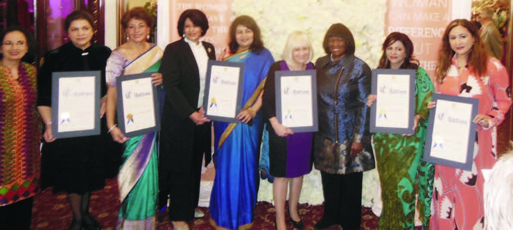 Honorees with dignitaries 1