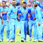 Jubilant Indian players