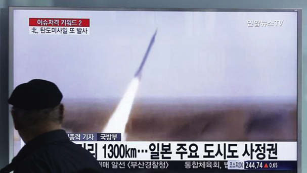 North Korea fires Ballistic Missile
