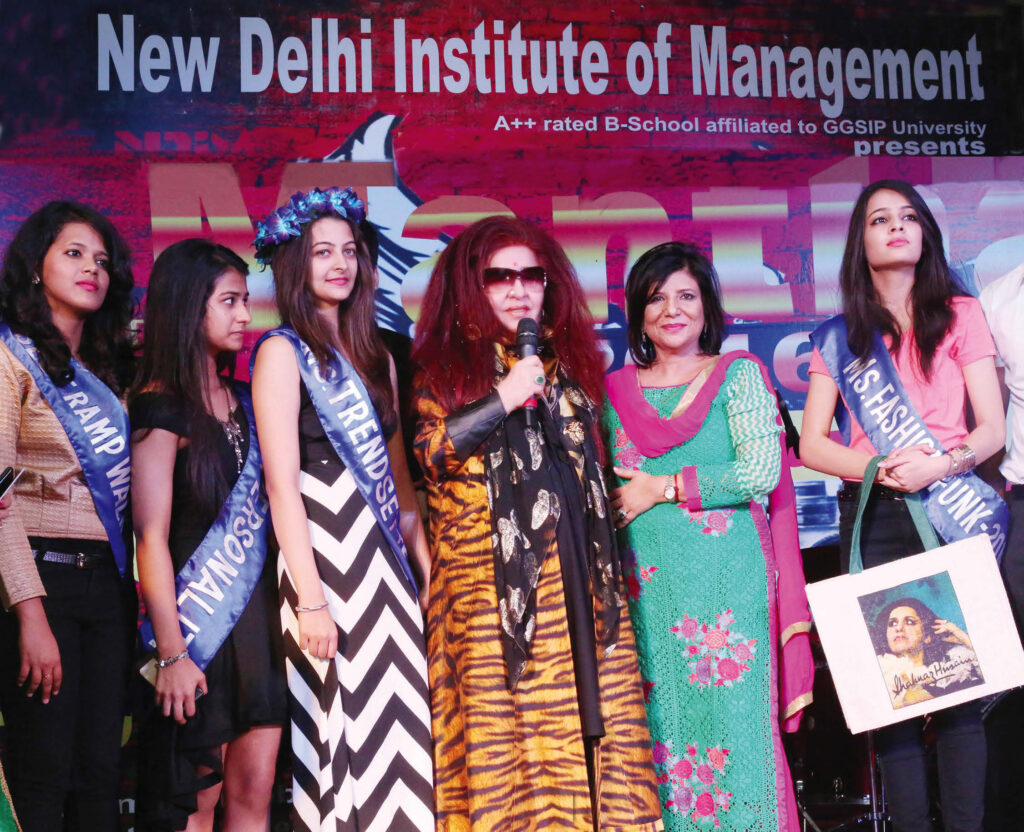 Shahnaz Husain graces as Chief Guest NDIM Fest