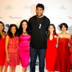 From L to R- Bina Palnitkar Patel, Ami Doshi, LeeAnne Locken, Satnam Singh, Priya Bhola Rathod, Preeta Monga and Purva Jain