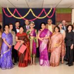 Consul General, Mrs. Nandita Parvathaneni and Ms. Amani Parvathaneni (center) with Ms. Rathna Kumar, Founder / Director, Anjali Center for Performing Arts and guests from arts & culture on this occasion.