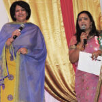 Nasrin G. Ahmad, Town Clerk of the Town of Hempstead is being welcomed and introduced by IALI President, Beena Kothari