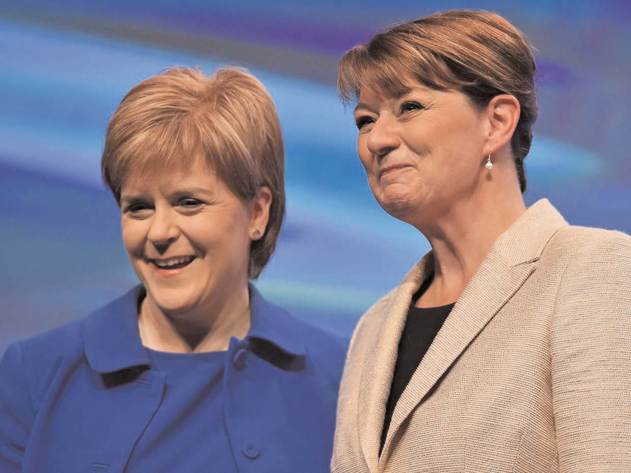 Scotland and Wales