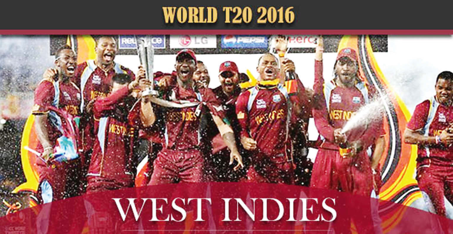 Three titles in 2016 West Indies Cricket 1