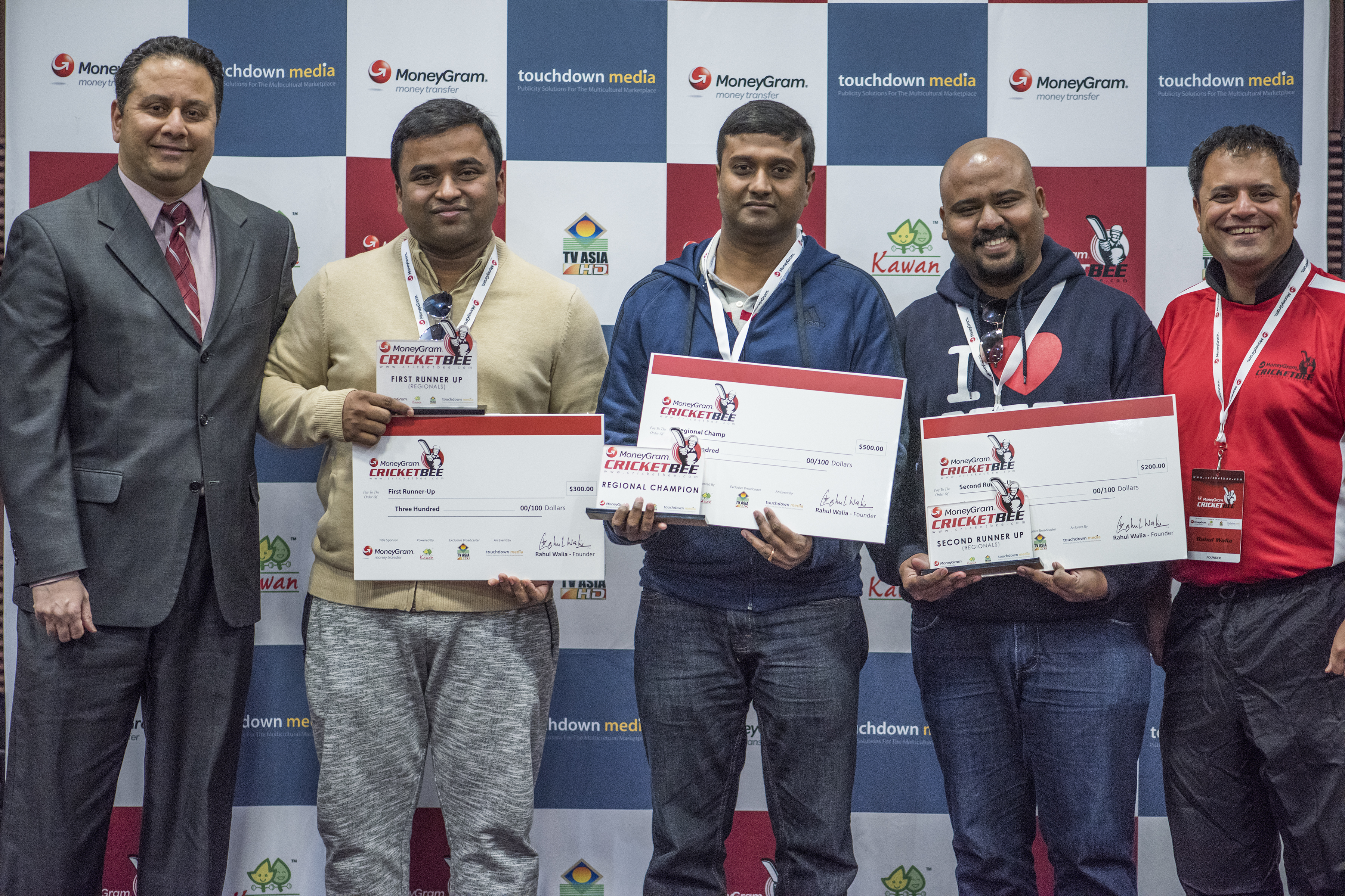 Winners for NJ region