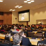 Sant Rajinder Singh speaking on meditation as medication for the soul at the United Nations, Monday, May 2.