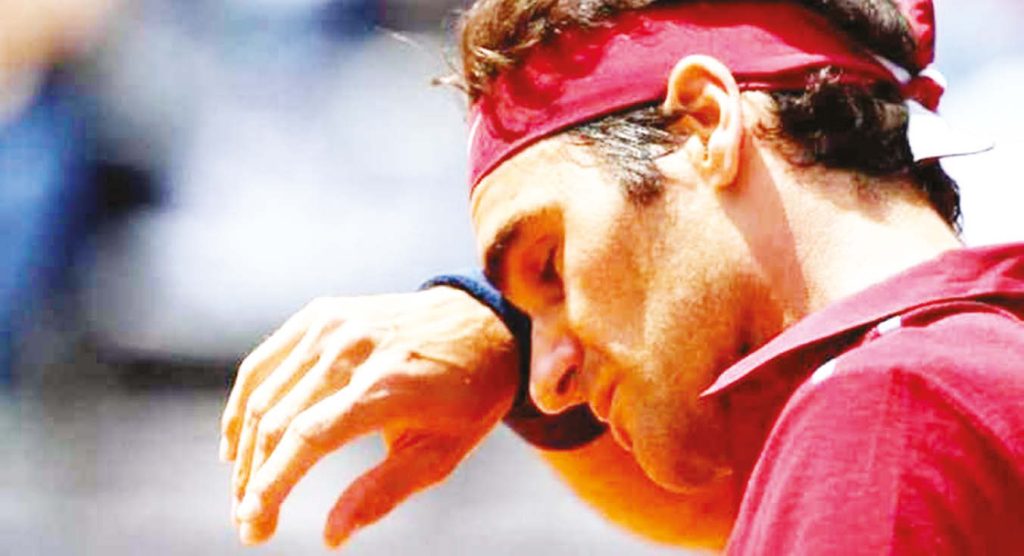 Ailing Roger Federer