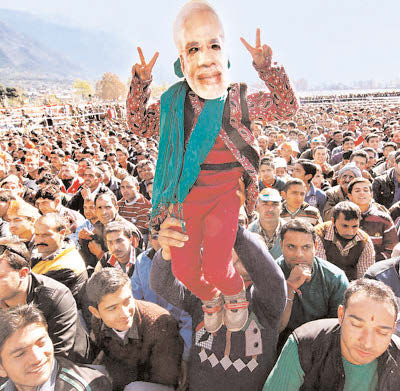 PM Narendra Modi had endorsed former PM Atal Bihari Vajpayee's mantra of jambhooriyat, insaniyat and Kashmiriyat that had struck a chord in Kashmir. Two years on, the hype is yet to get translated into action.