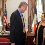 PIC 1 Mayor de Blasio with Barcelona Mayor