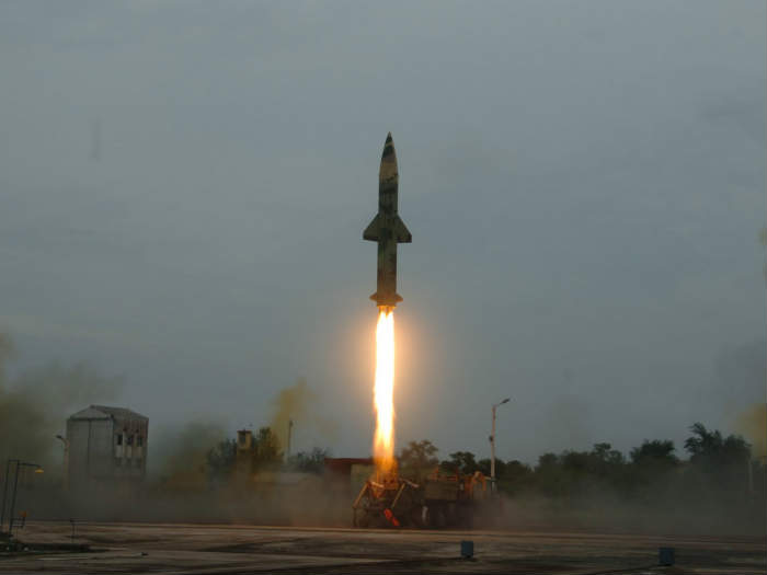Prithvi-II-missile