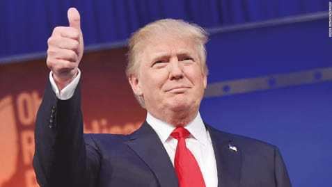 Trump has the numbers for GOP Nomination