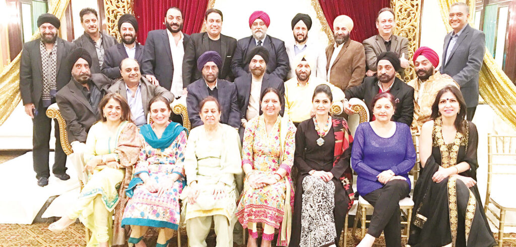 Members of WPO New York Chapter with President Surender S. Dhall at the meeting which decided to organize Vaisakhi celebrations