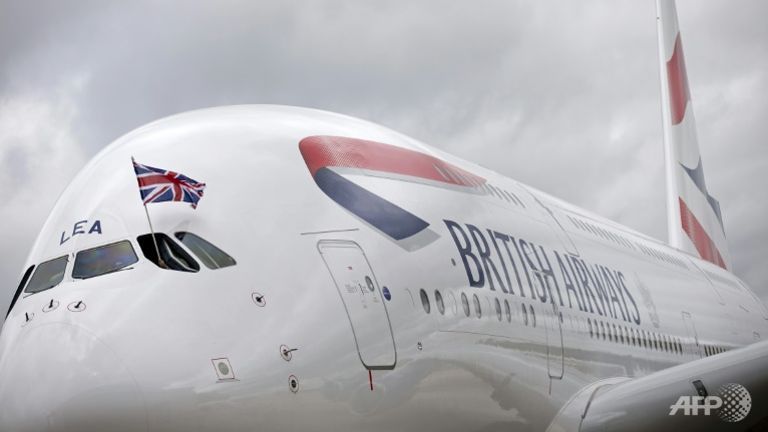 BA flight