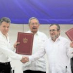 COLOMBIA, FARC REBELS SIGN CEASEFIRE