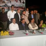 INOC members at the inauguration of Telangana chapter with senior leaders from Telangana