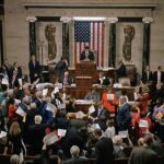 Democrats stage sit-in on guns, Republicans unmoved
