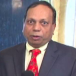 Dr. Sanjay Jain, husband of outgoing AAPI President Dr. Seema Jain – Image Source Youtube Screenshot