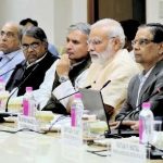 PM Narendra Modi during a meeting with Niti Aayog officials. (Source: Twitter/Niti Aayog)