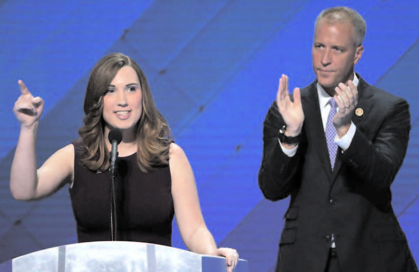 Transgender activist makes history at Democratic convention