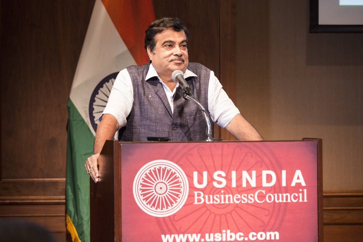 Indian Transportation Minister Gadkari