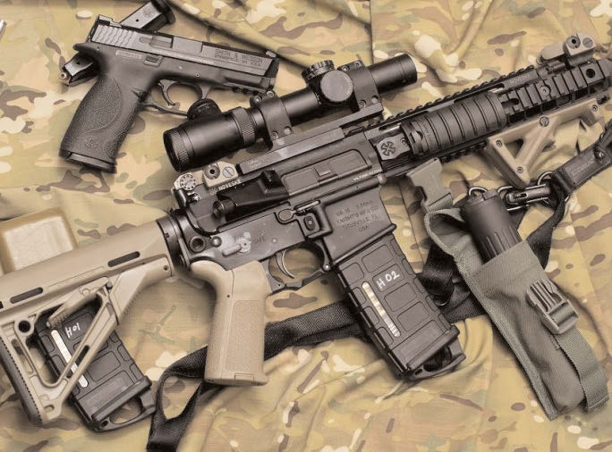 guns
