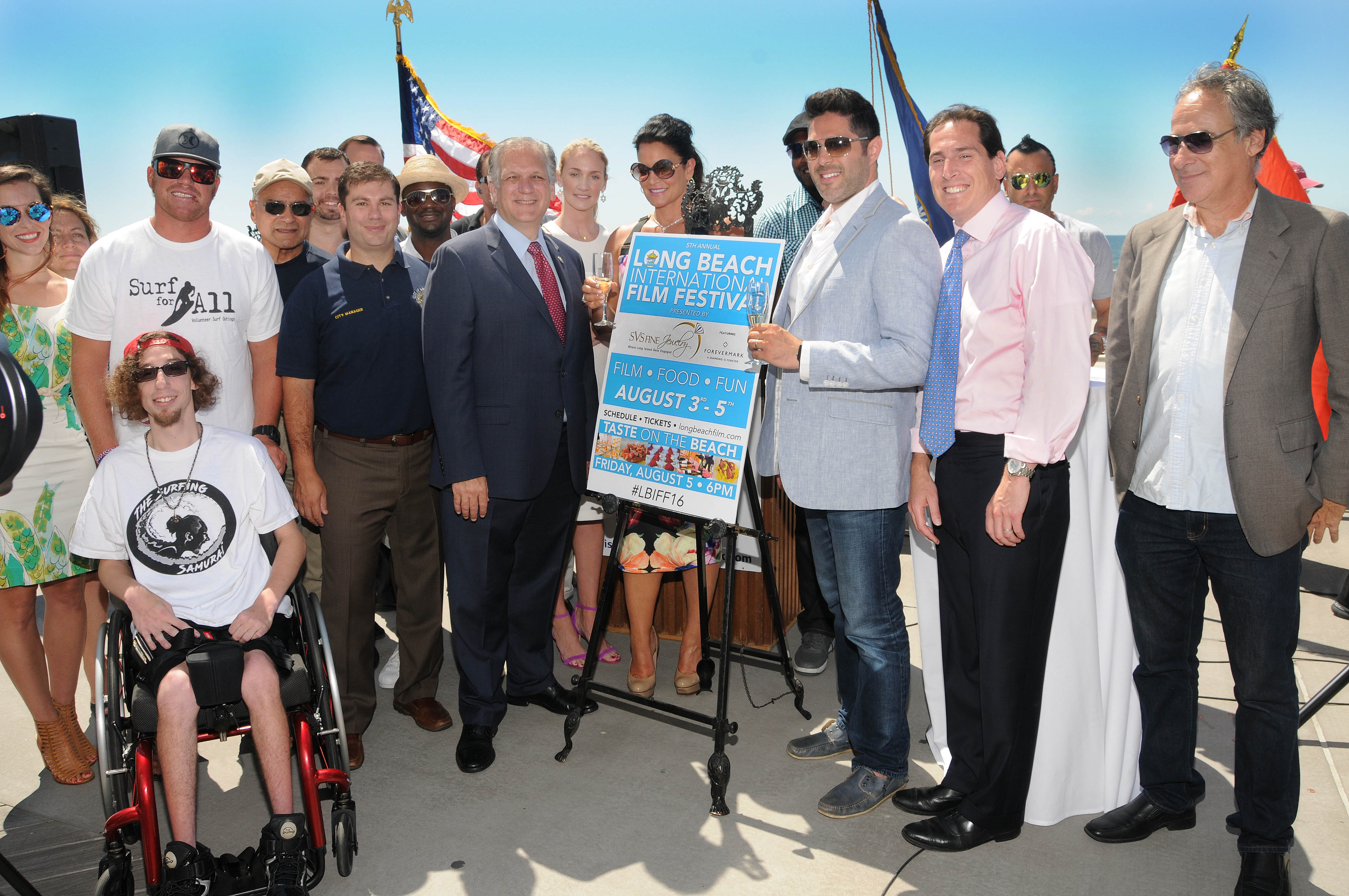 Long Beach Film Festival opening by Mangano