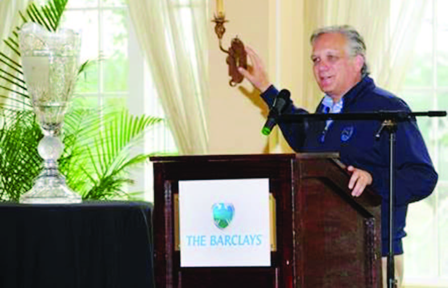 Mangano Welcomes The Barclays Tournament