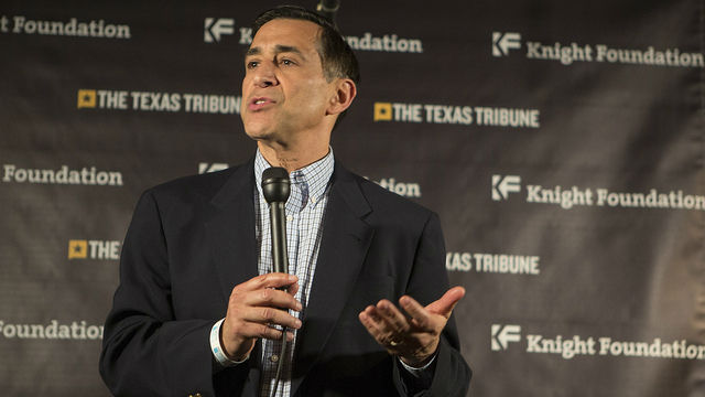Rep. Darrell Issa speaks at a South by Southwest conference in Austin. Photo courtesy Issa’s office