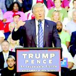 Republican Donald Trump has described US President Barack Obama as the "founder" and Hillary Clinton as the co-founder of the Islamic State group