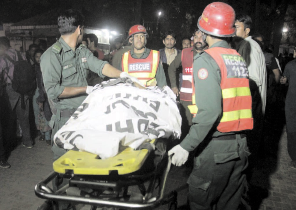12 KILLED, 52 WOUNDED IN BLASTS IN PAKISTAN