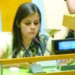 Exercising right to reply, India's First Secretary Eenam Gambhir directly took on Pakistan calling it a terrorist state and a global epicenter of terrorism