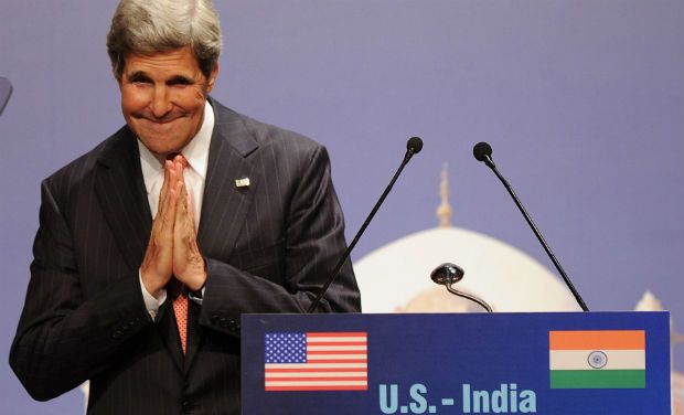 Kerry in India