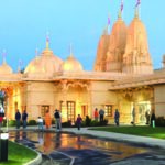 The impressive Temple building