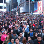Thousands gathered to experience excitement and joy of Diwali at Times Square