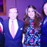 Sponsors for the evening. From L to R: Subhash Kapadia, Dr. Sherrell J. Aston, Dr. Supriya Dixit Hayer, Raj Gandhi