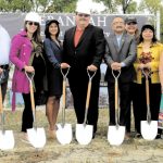 Ground-breaking celebrations at the property attended by Mayor Rodney S. Craig, and leading members from the community