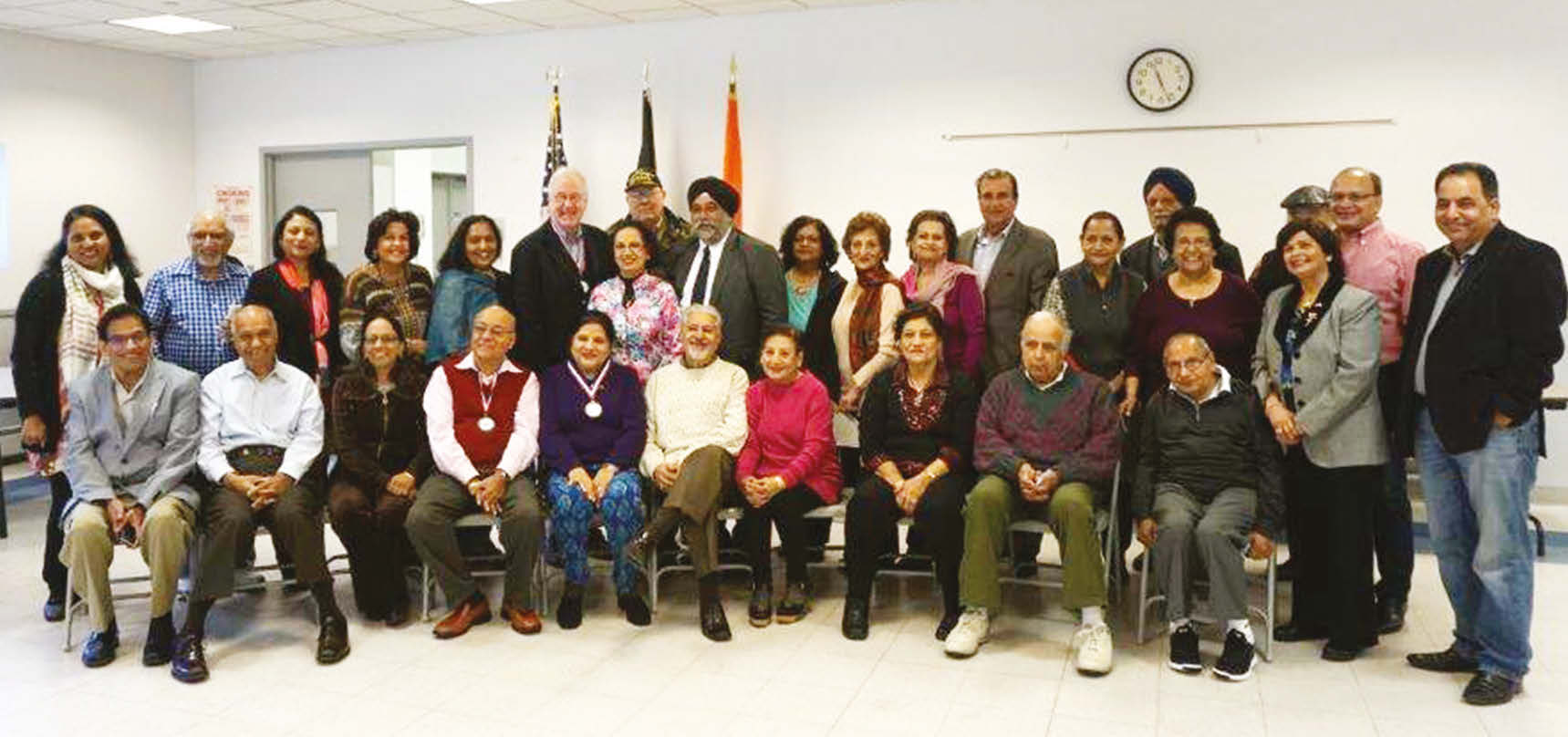 Several members of IAF, IALI, Ladies Club and other groups started collecting nonperishable items to be sent as donations to soldiers and veterans of US Army.