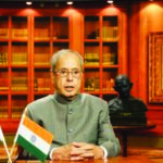 President Pranab Mukherjee addresses the nation on the eve of Republic Day. (Picture courtesy: Twitter/President of India)