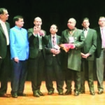 Deputy Consul General Dr. Manoj Kumar Mohapatra (10th from the right) administered the oath of office to new executive committee members of FIA